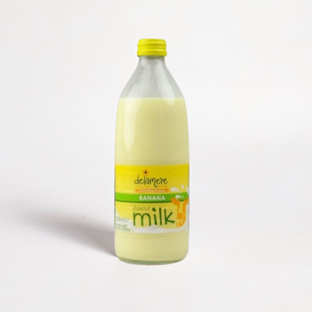 Delamere Banana Milk in Glass, 500ml