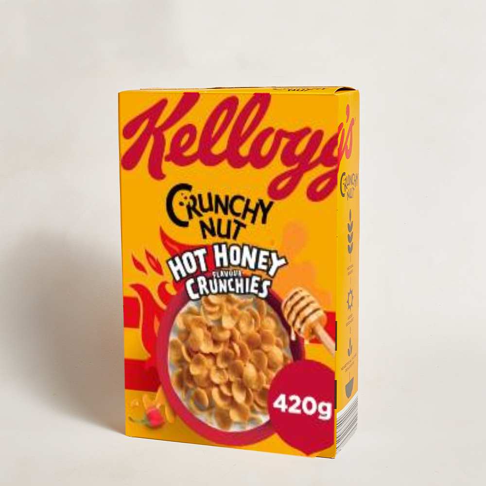 Kellogg's Crunchy Nut Hot Honey Crunchies, 420g