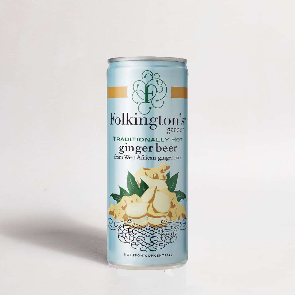 Folkington's Garden Traditionally Hot Ginger Beer, 250ml