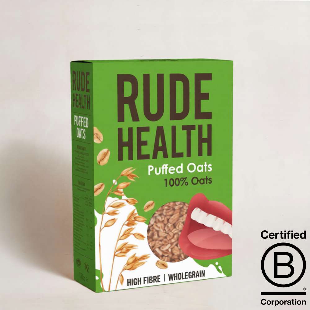 Rude Health Puffed Oats, 175g