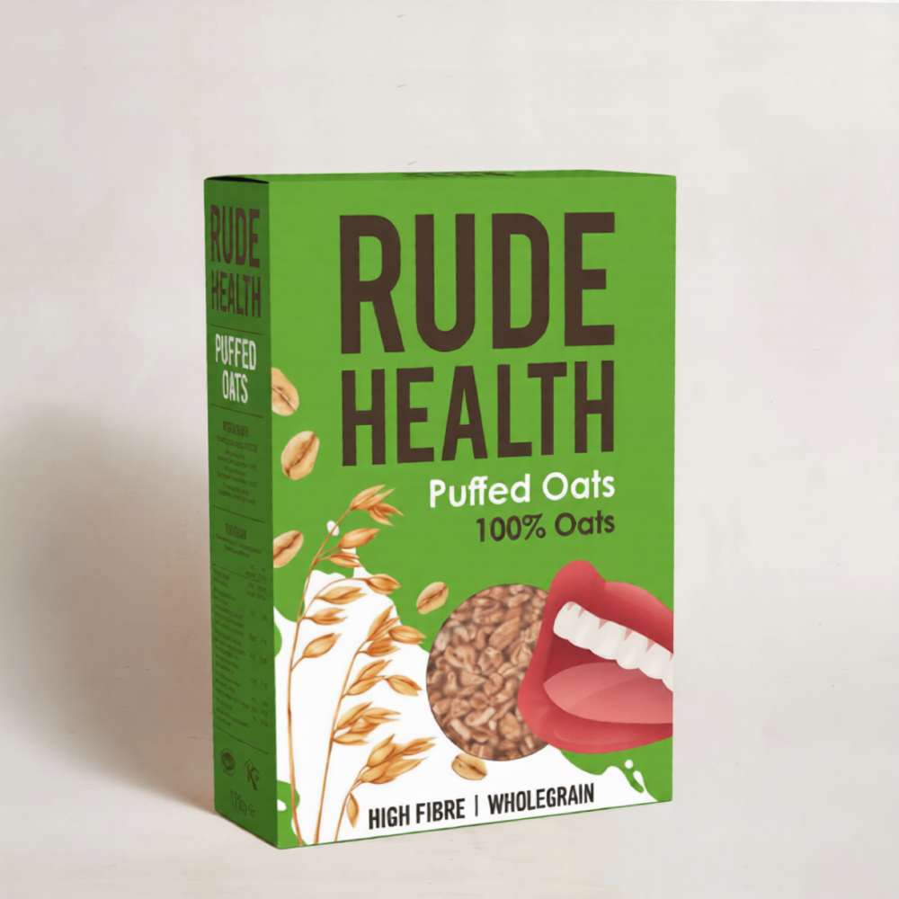 Rude Health Puffed Oats, 175g
