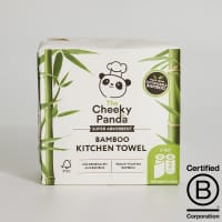 The Cheeky Panda Bamboo Kitchen Towel, 2 Pack