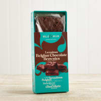 Belle & Wilde Luxurious Belgian Chocolate Brownies, 4 Pack