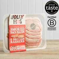The Jolly Hog Smoked Back Bacon, 200g