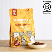 Scrumbles Dry Cat Food, Chicken, 750g