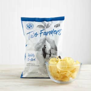 Two Farmers Lightly Salted Crisps, 150g