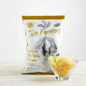 Two Farmers  Hereford Hop Cheese & Onion Crisps, 150g