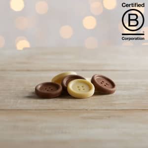 Daylesford Organic Chocolate Snowman Buttons, 48g