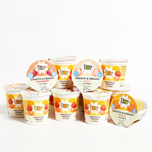 Tims Smooth & Creamy Mixed Fruit Yoghurts, 12 x 125g