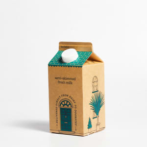 Fresh Semi Skimmed Milk in Carton, 568ml, 1pt