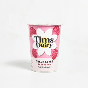 Tims Greek Style Raspberry Yoghurt, 450g
