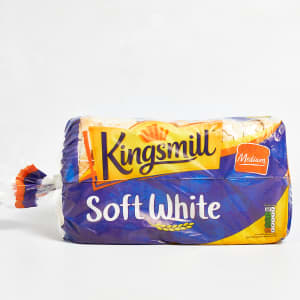 Kingsmill Soft White Medium, Sliced, 800g