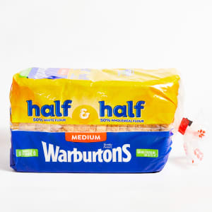 Warburtons Half and Half, 800g