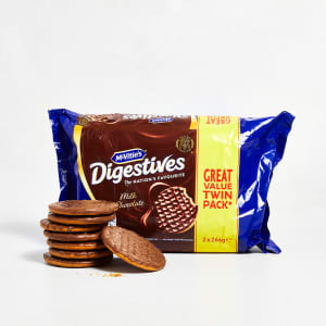 McVitie's Milk Chocolate Digestives, Twin Pack 2 x 266g