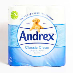 Andrex Classic Clean Toilet Roll, 12 Pack