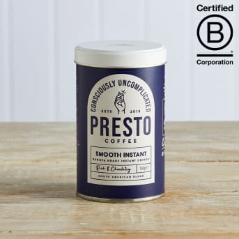 Presto Smooth Instant Coffee Drinks Milk More