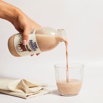 Tom Parker Chocolate Milk in Glass, 500ml