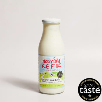 Nourish Organic Natural Kefir in Glass, 500ml
