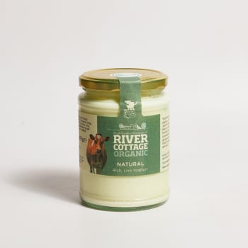 River Cottage Organic Natural Yoghurt in Glass, 475g
