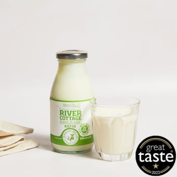 River Cottage Organic Natural Kefir in Glass, 250ml
