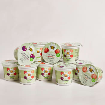 Tims 0% Mixed Fruit Yoghurts, 12 x 110g