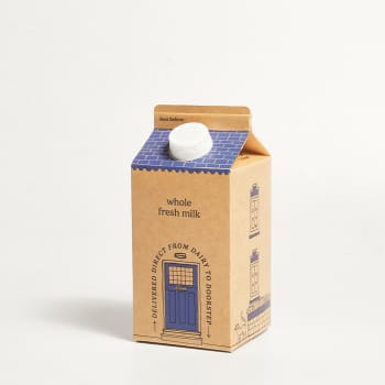Milk & More Fresh Whole Milk Carton, 1pt 
