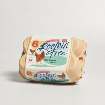 Roamin' Free Medium Free Range Eggs, 6 Pack