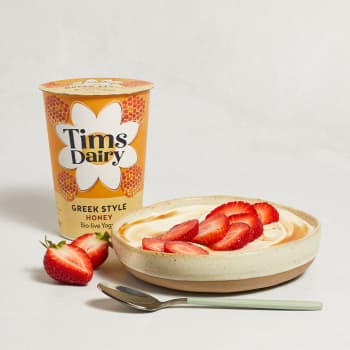 Tims Greek Style Honey Yoghurt, 450g