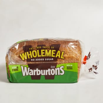 Warburtons Wholemeal, 800g
