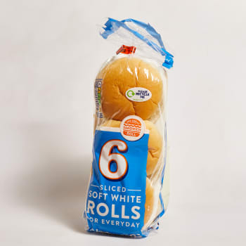 Warburtons White Rolls, 6 Pack