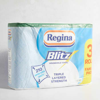 Regina Blitz Household Towel, 3 Pack