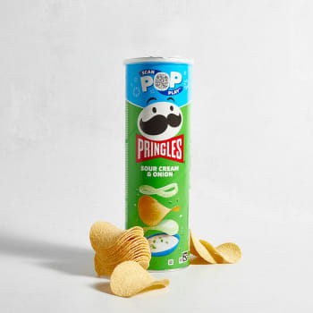 Pringles Sour Cream & Onion, 185g
