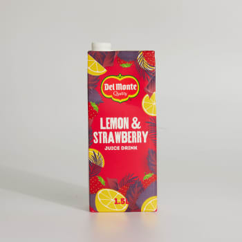 Del Monte Lemon & Strawberry Juice Drink, 1.5L