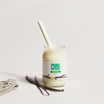 Pure Nature Organic Vanilla Yoghurt in Glass, 150g