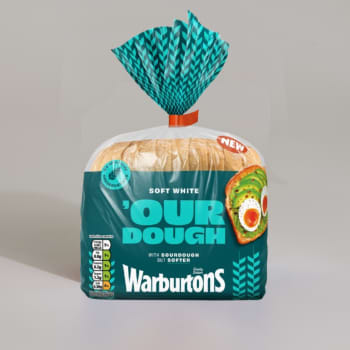 Warburtons 'Our Dough Soft White, 400g