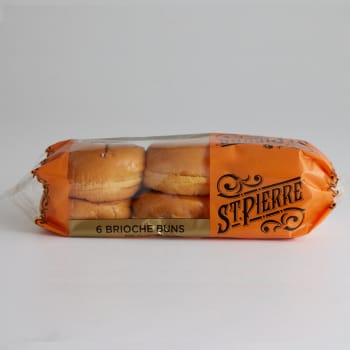 St Pierre Brioche Buns, 6 Pack