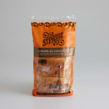 St Pierre Pains au Chocolat, 6 Pack