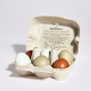 Milk & More British Free Range Speciality Eggs, 6 Pack