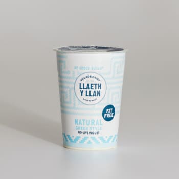 Llaeth y Llan Fat Free Greek Style Yoghurt, 450g