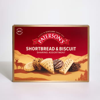 Paterson's Shortbread & Biscuit Sharing Assortment, 400g Paterson's Shortbread & Biscuit Sharing Assortment, 400g
