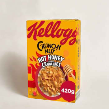 Kellogg's Crunchy Nut Hot Honey Crunchies, 420g
