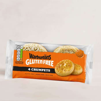 Warburtons Gluten Free Crumpets, 4 Pack