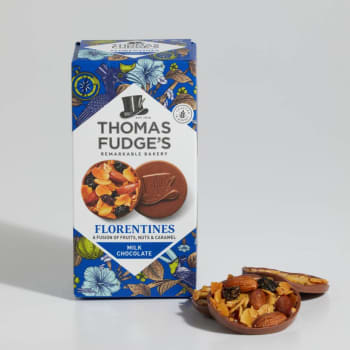 Thomas Fudge's Milk Chocolate Florentines, 114g