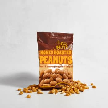 GO NUTS Honey Roasted Peanuts, 400g