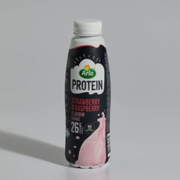 Arla Strawberry & Raspberry Protein Shake, 482ml