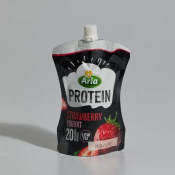 Arla Strawberry Protein Pouch, 200g