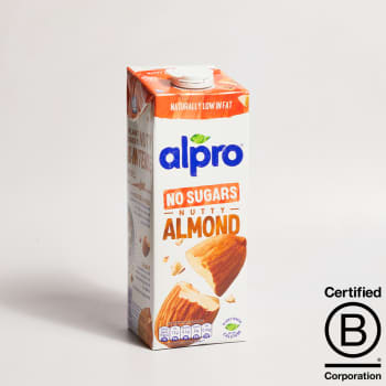 Alpro No Sugars Nutty Almond Longlife Milk Alternative, 1L
