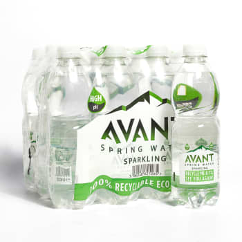 Avant Sparkling Water, 12 x 500ml