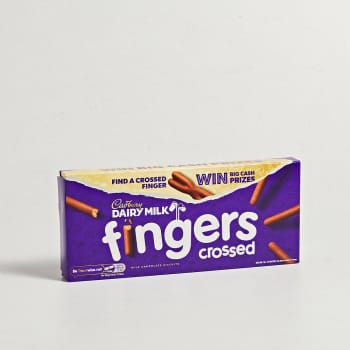 Cadbury's Milk Chocolate Fingers, 114g