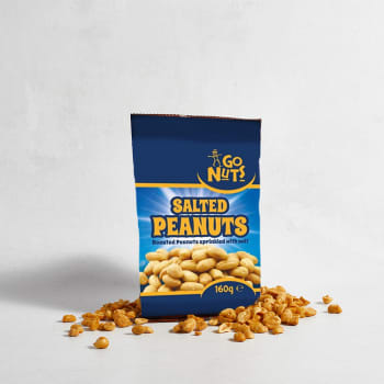 Go Nuts Salted Peanuts, 160g